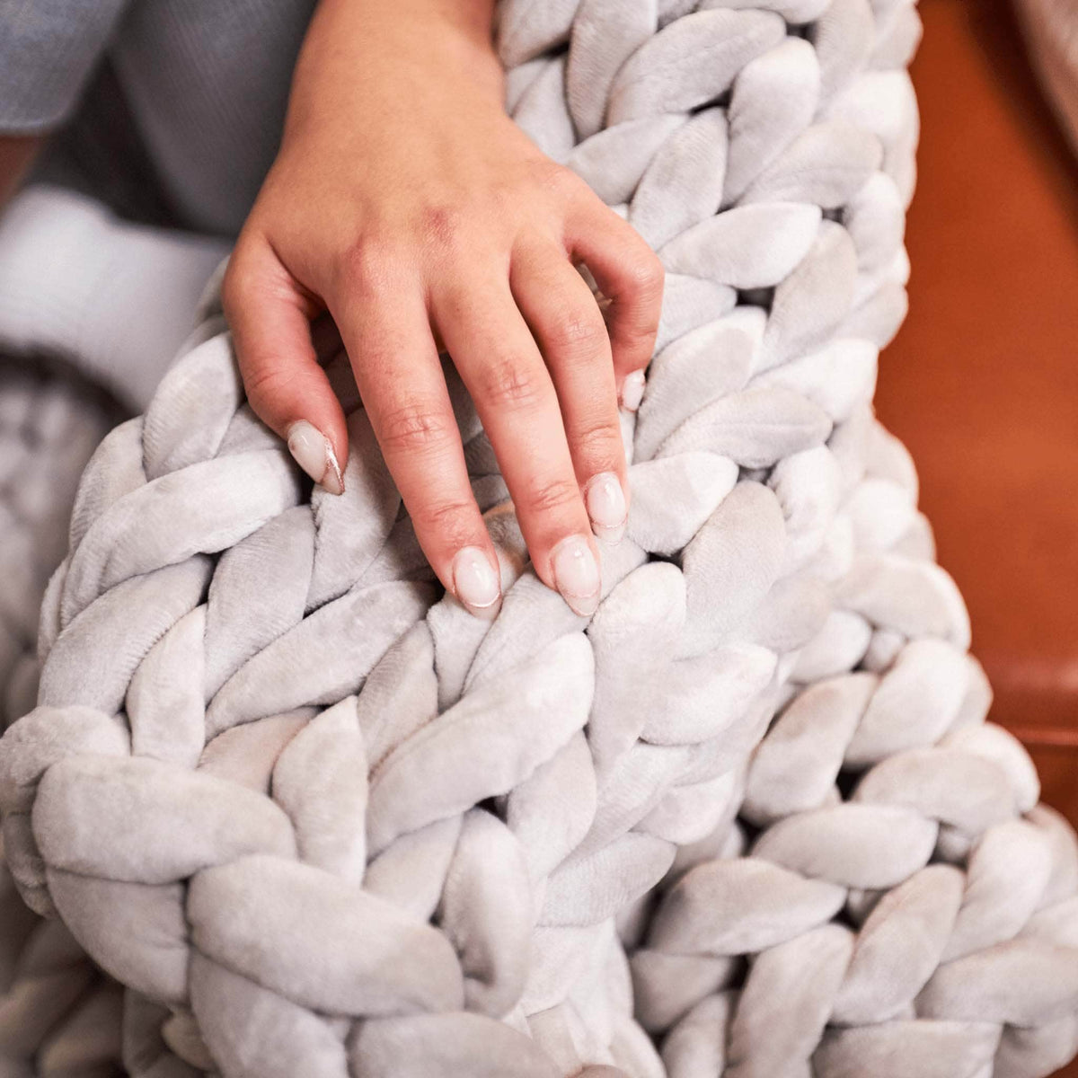 Hush Blankets Hush Knit Weighted Blanket, image 6