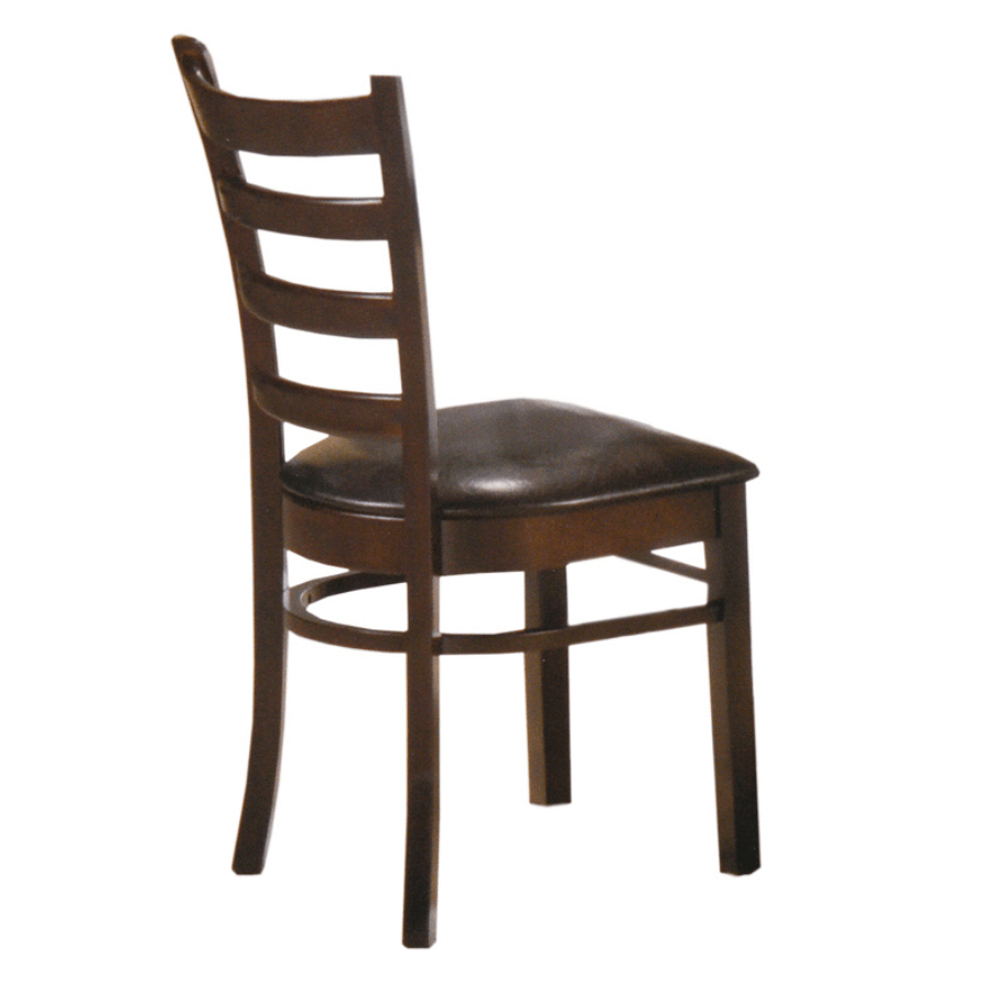 IFDC Enderby 5 Piece Round Pedestal Dining Room Furniture Set, image 2