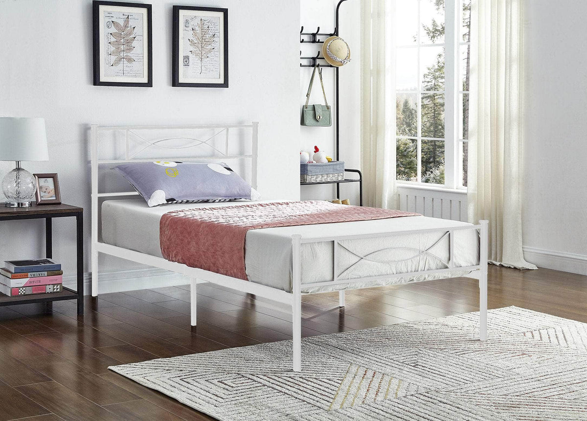 IFDC Brockville Twin Size Metal Platform Bed, image 2