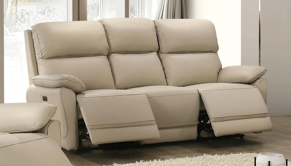 IFDC Beckett 79" Power Reclining Sofa in Leather Match, image 3