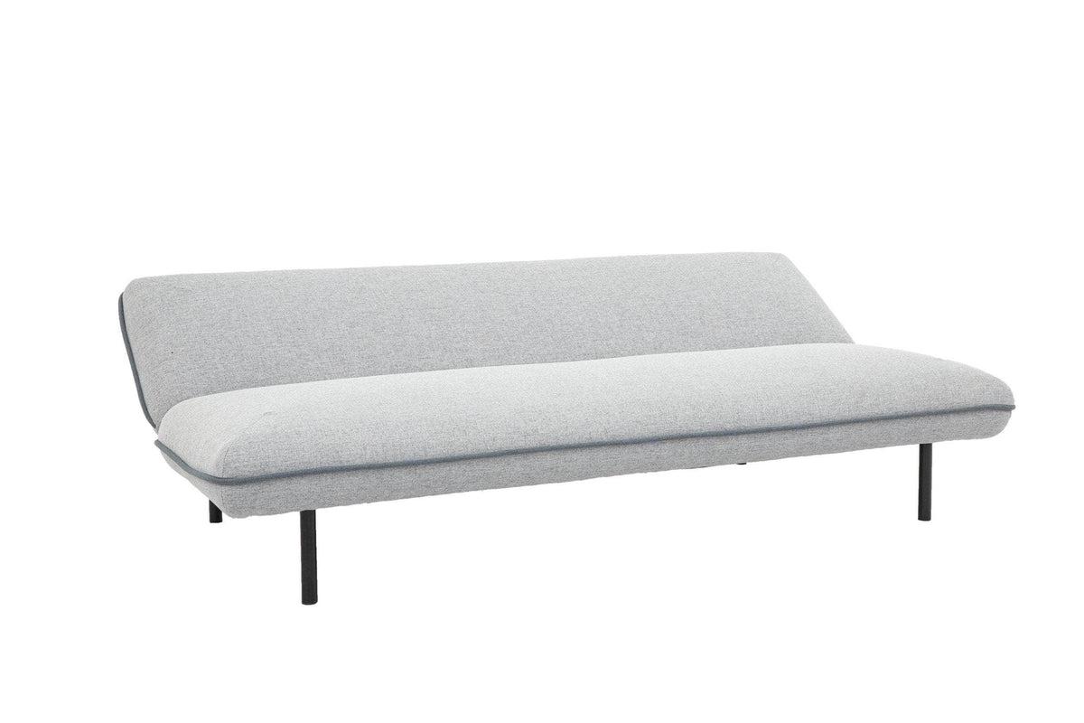 IFDC Georgina Fabric Convertible Sofa Bed with Memory Foam in Light Grey, image 6