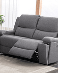 IFDC Mississauga Grey Fabric Power Recliner Living Room Collection, image 4