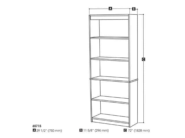 Modubox Universel 30W Standard Bookcase, image 5