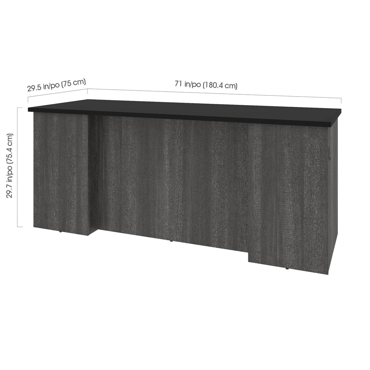 Modubox Norma 71W Desk Shell, image 6