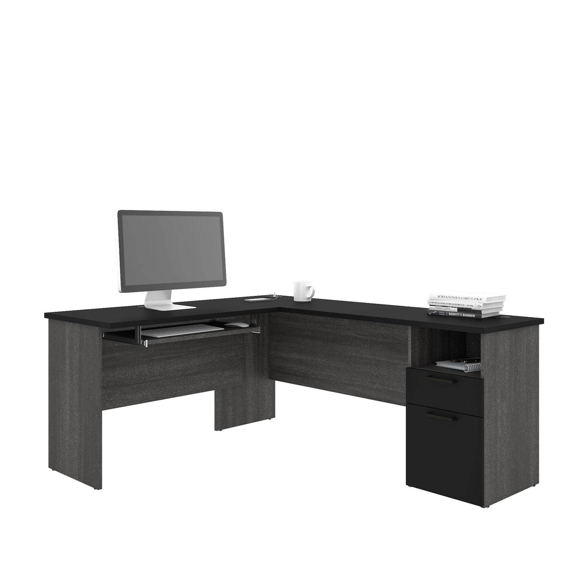 Modubox Norma 71W L Shaped Desk, image 2