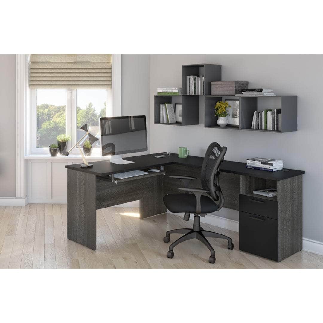 Modubox Norma 71W L Shaped Desk, image 1