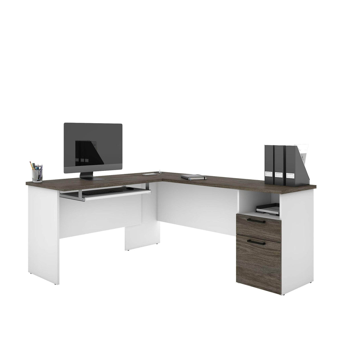 Modubox Norma 71W L Shaped Desk, image 12