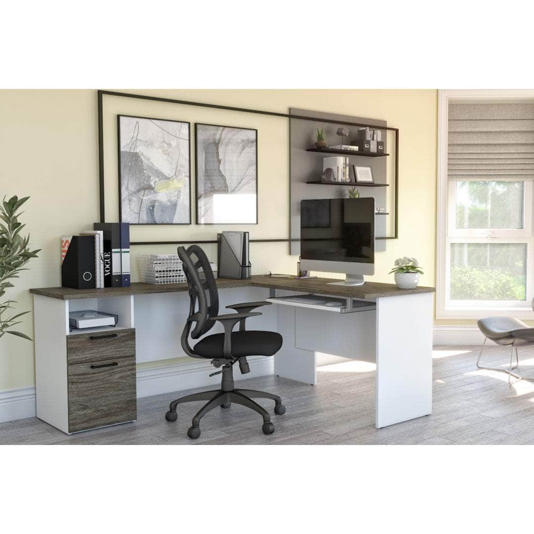 Modubox Norma 71W L Shaped Desk, image 11