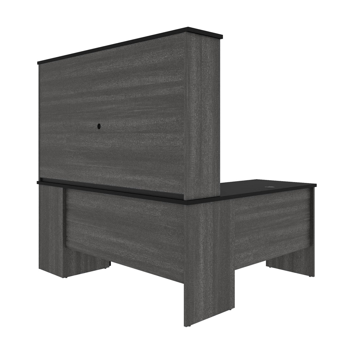 Modubox Norma 71W L Shaped Desk with Hutch, image 3