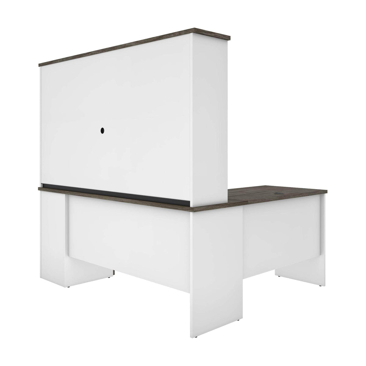 Modubox Norma 71W L Shaped Desk with Hutch, image 14
