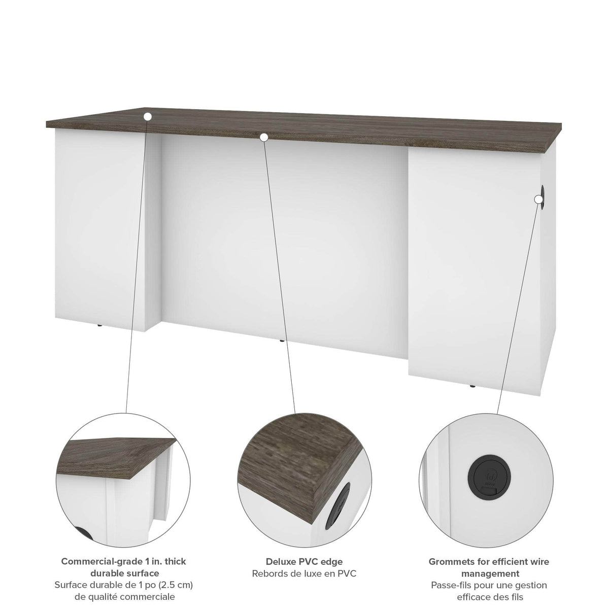 Modubox Norma 71W U Or L Shaped Desk, image 19