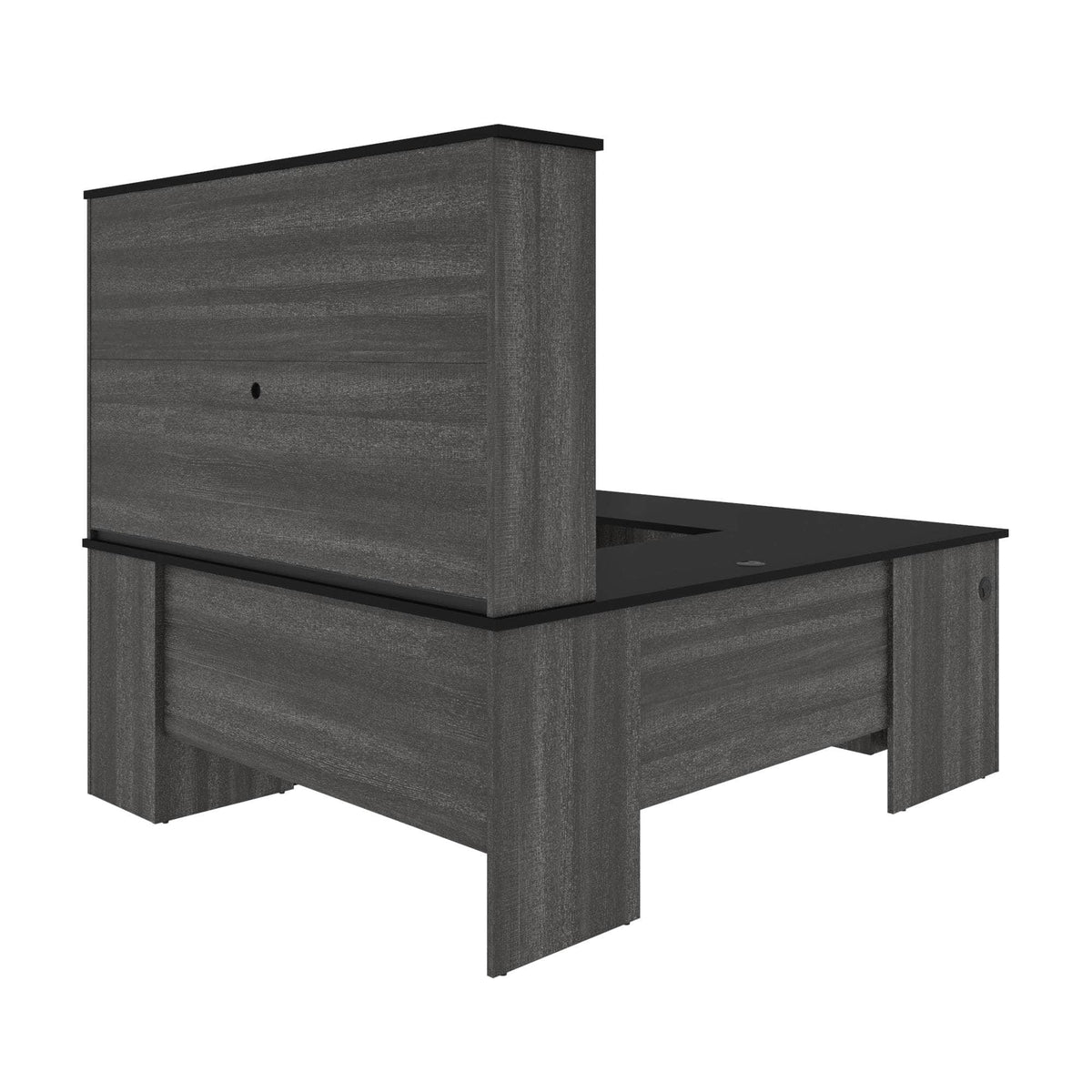 Modubox Norma 71W U Or L Shaped Executive Desk with Hutch, image 4
