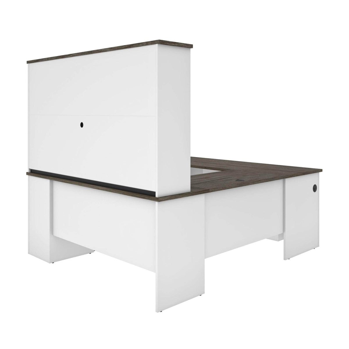 Modubox Norma 71W U Or L Shaped Executive Desk with Hutch, image 10