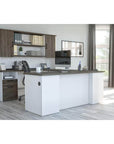 Modubox Norma 71W U Or L Shaped Executive Desk with Hutch, image 7