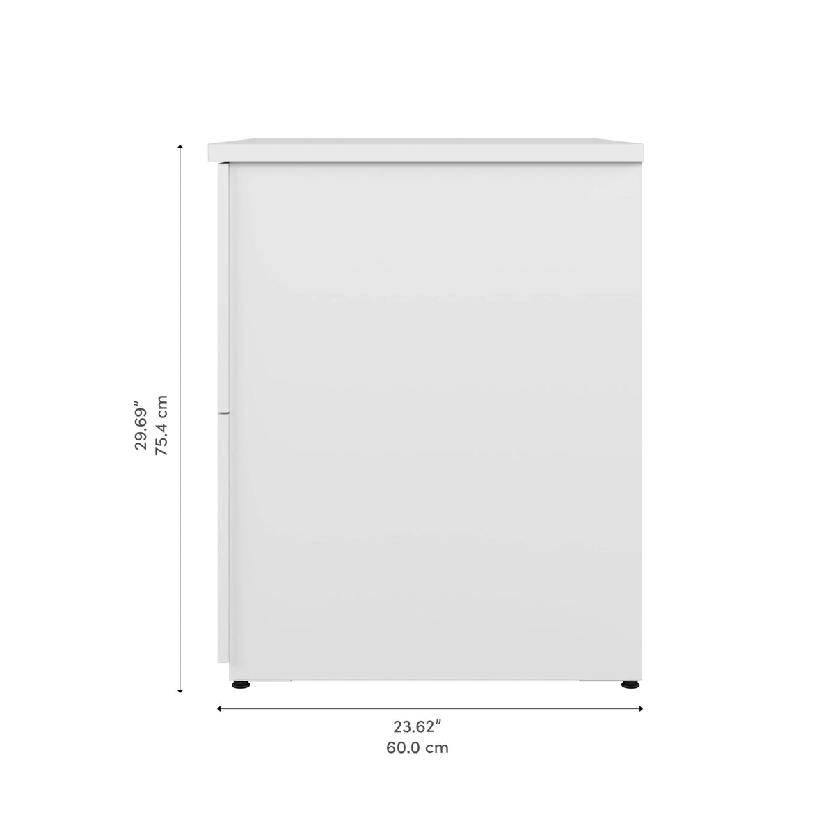 Modubox Universel 28W Standard 2 Drawer Lateral File Cabinet, image 9