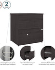 Modubox Universel 28W Standard 2 Drawer Lateral File Cabinet, image 20