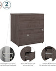 Modubox Universel 28W Standard 2 Drawer Lateral File Cabinet, image 33