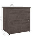 Modubox Universel 28W Standard 2 Drawer Lateral File Cabinet, image 35