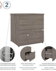 Modubox Universel 28W Standard 2 Drawer Lateral File Cabinet, image 42
