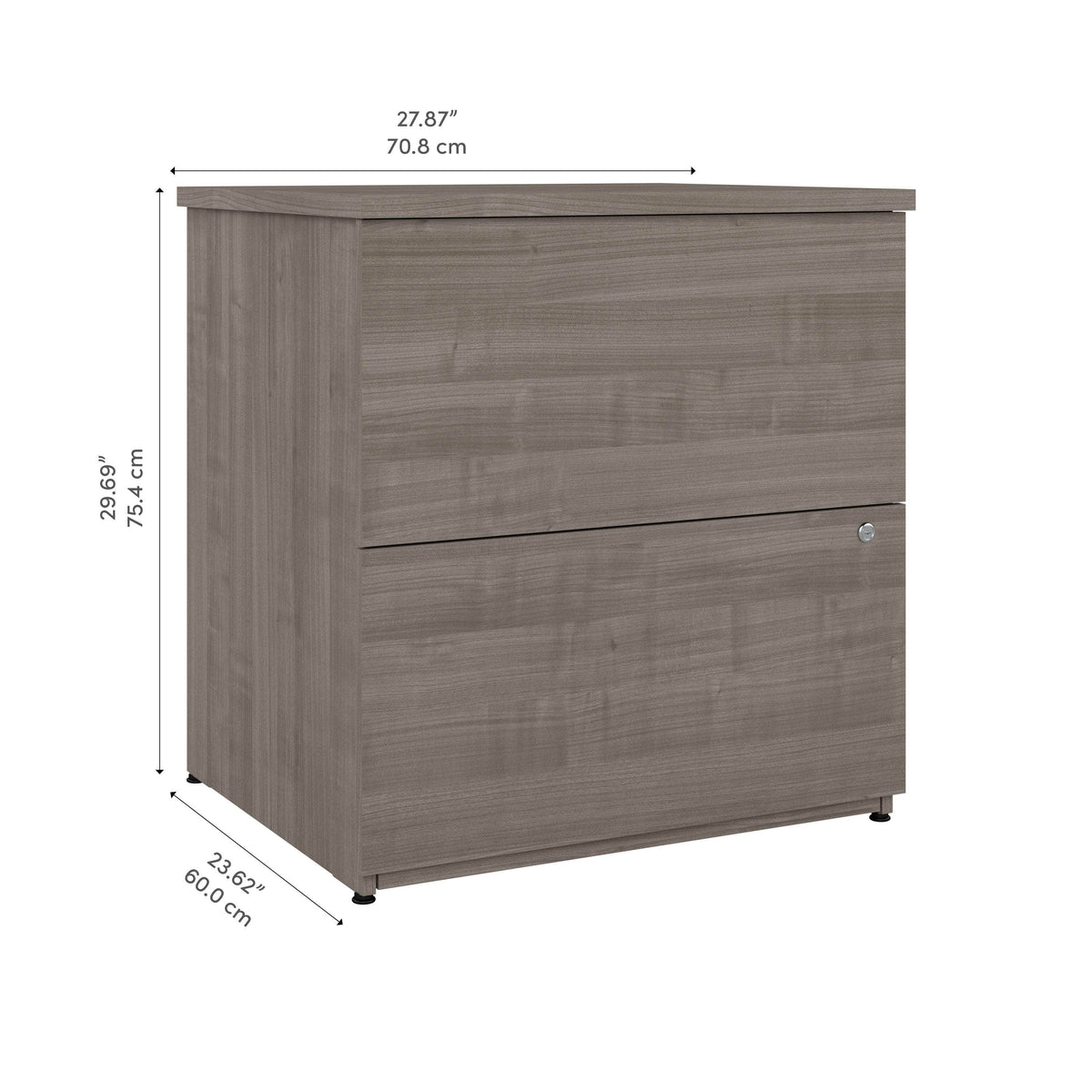 Modubox Universel 28W Standard 2 Drawer Lateral File Cabinet, image 46