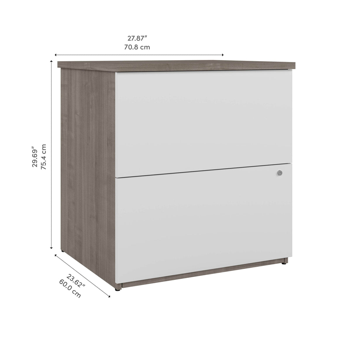 Modubox Universel 28W Standard 2 Drawer Lateral File Cabinet, image 58