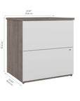 Modubox Universel 28W Standard 2 Drawer Lateral File Cabinet, image 58