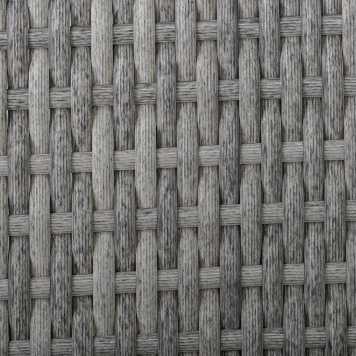 Aosom 4 Piece Outdoor Patio Rattan Wicker Conversation Set in Grey, image 7