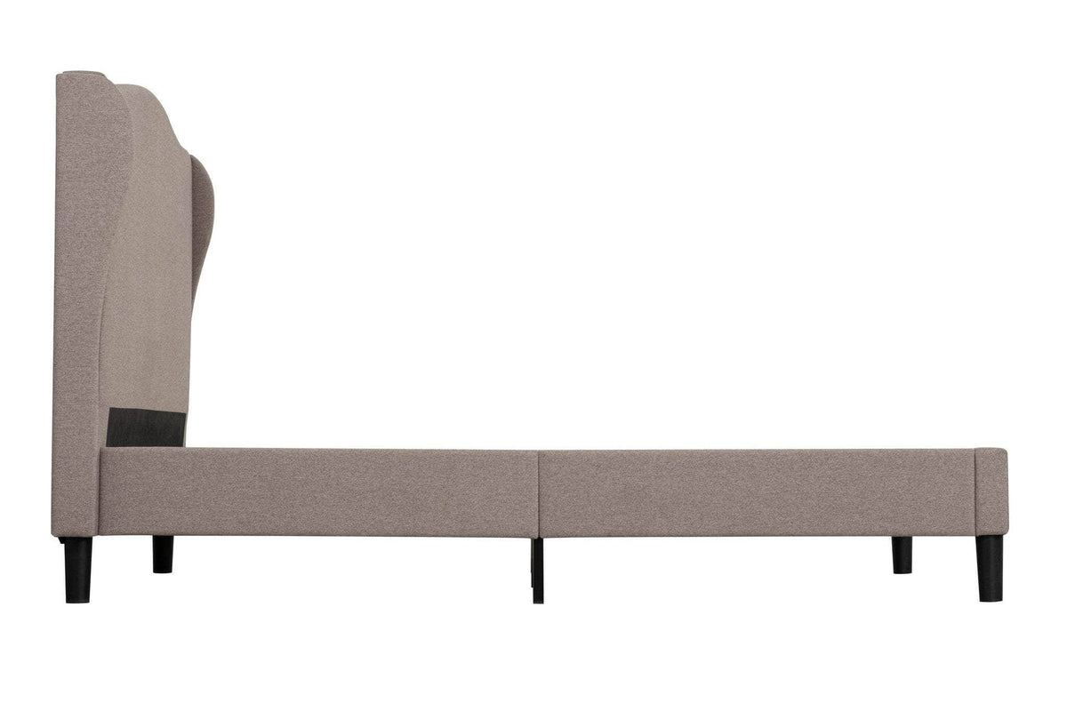 Primo International Demi Upholstered Wingback Platform Bed, image 4