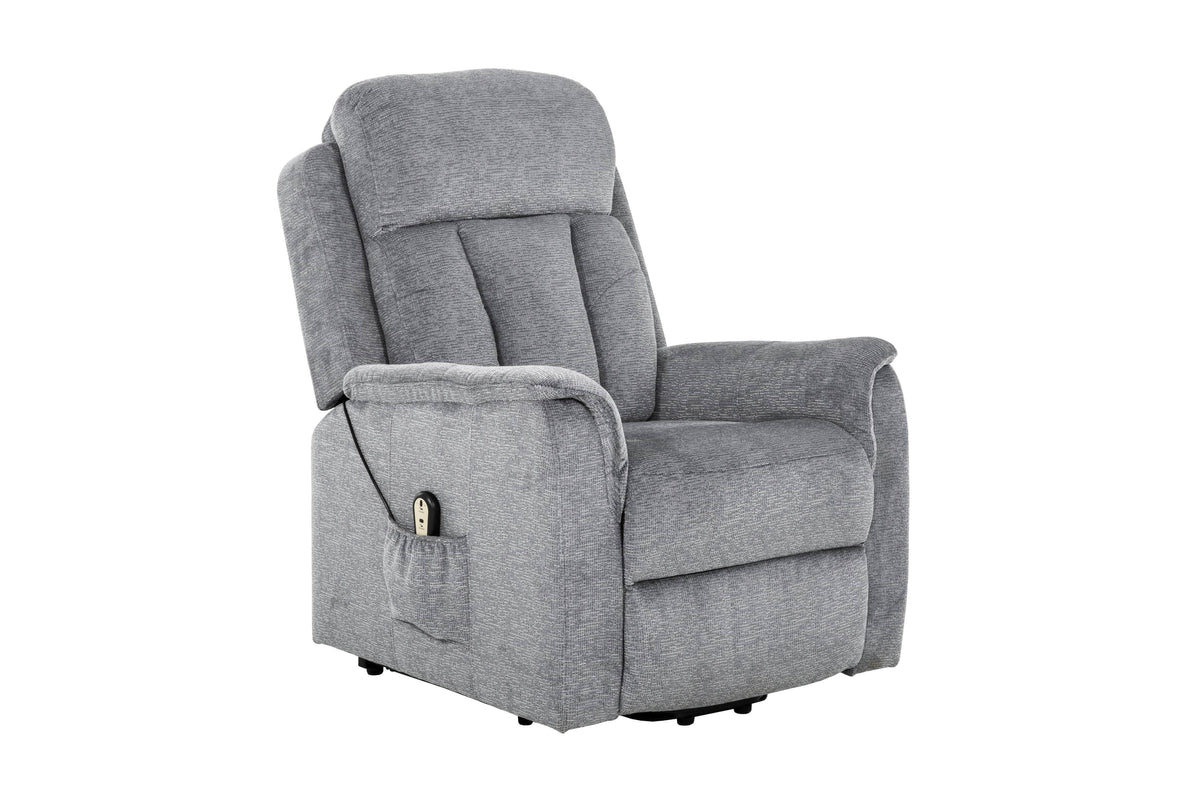 Primo International Amelia Power Lift Reclining Chair in Grey, image 1