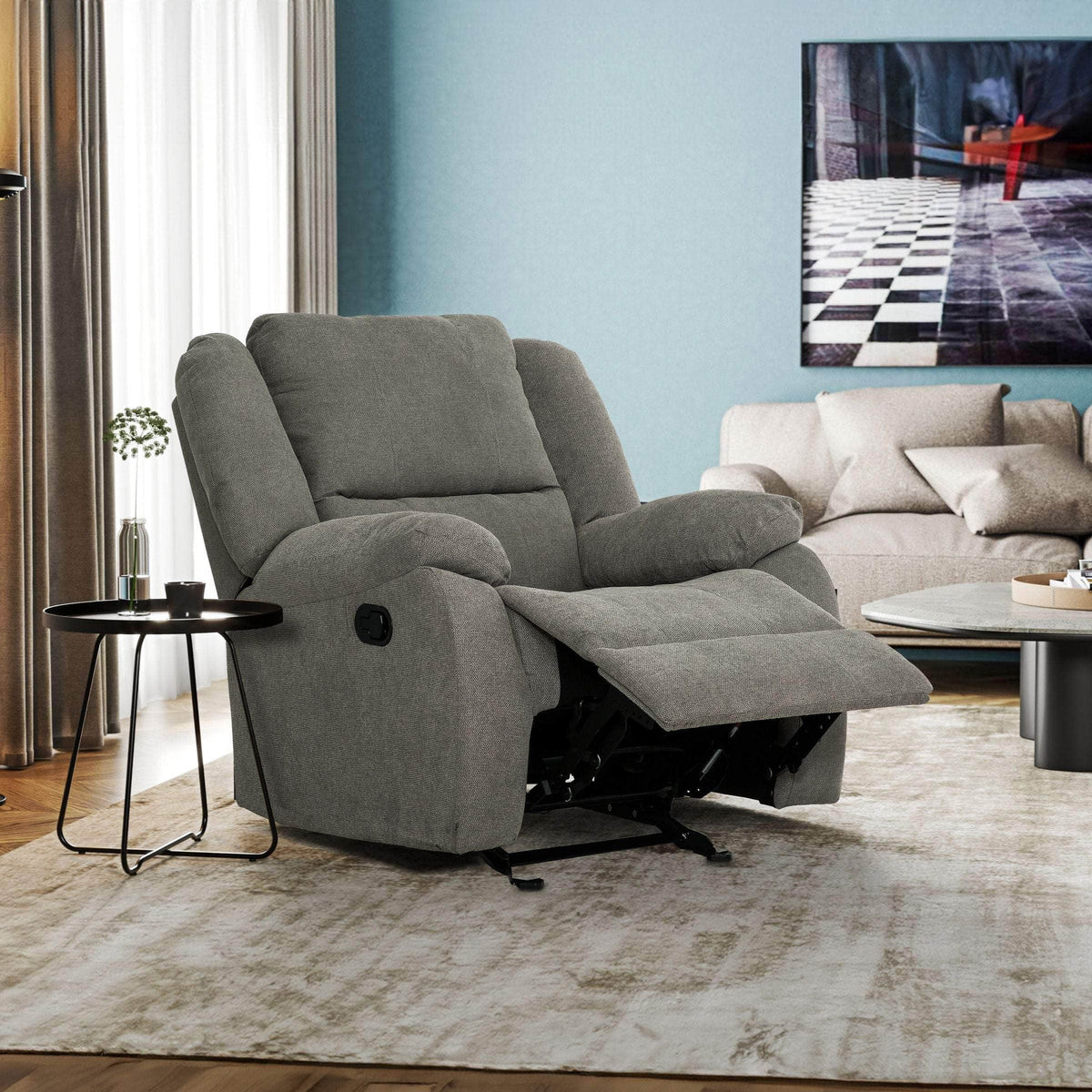 Primo International Amos Rocker Reclining Chair in Allure Ash, image 1