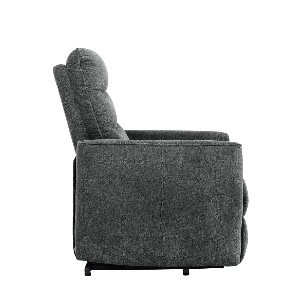 Primo International Denver Power Reclining Lift Chair in Linen Dark Grey, image 5