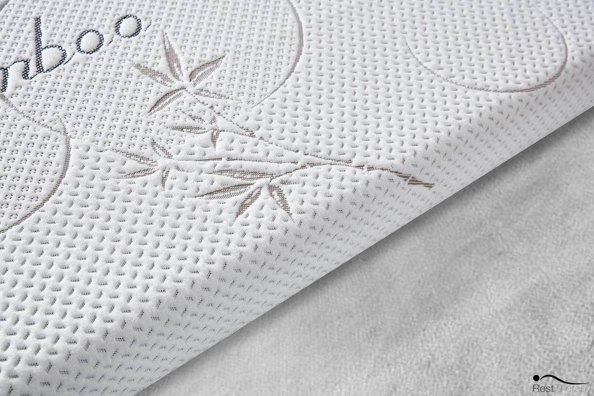 Rest Therapy 3 Inch Invigorate Bamboo Cool Gel Memory Foam Dog or Cat Bed Pet Mattress, image 11