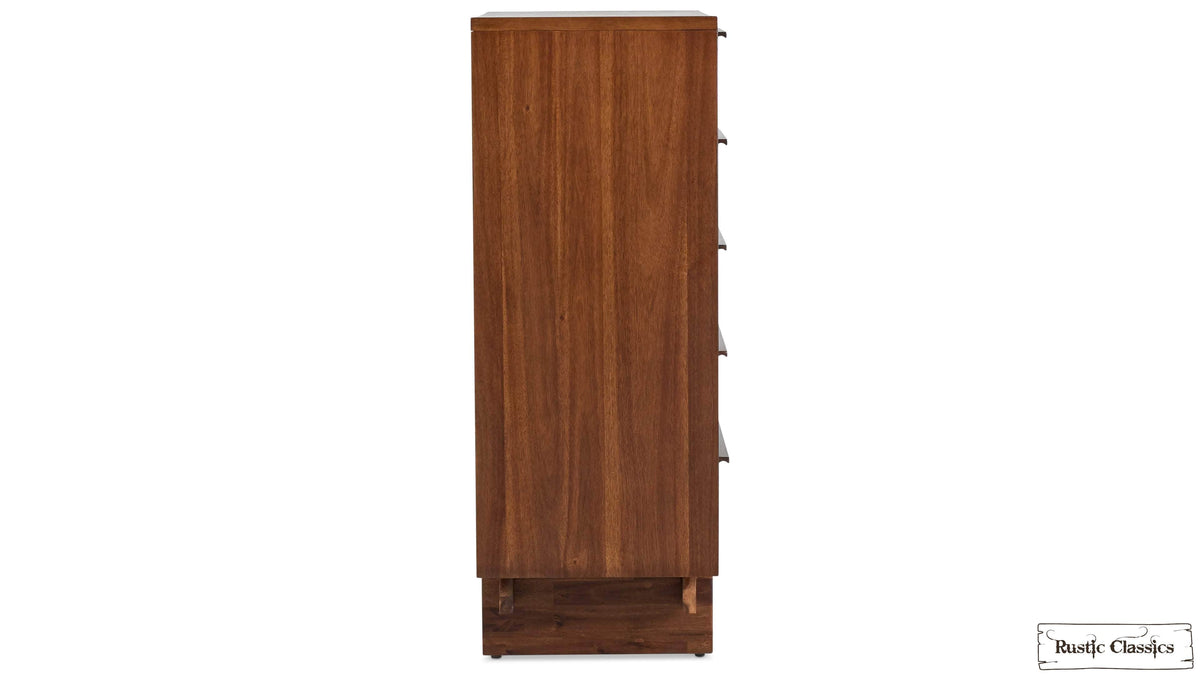 Rustic Classics Jasper Reclaimed Wood 5 Drawer Chest in Brown, image 5