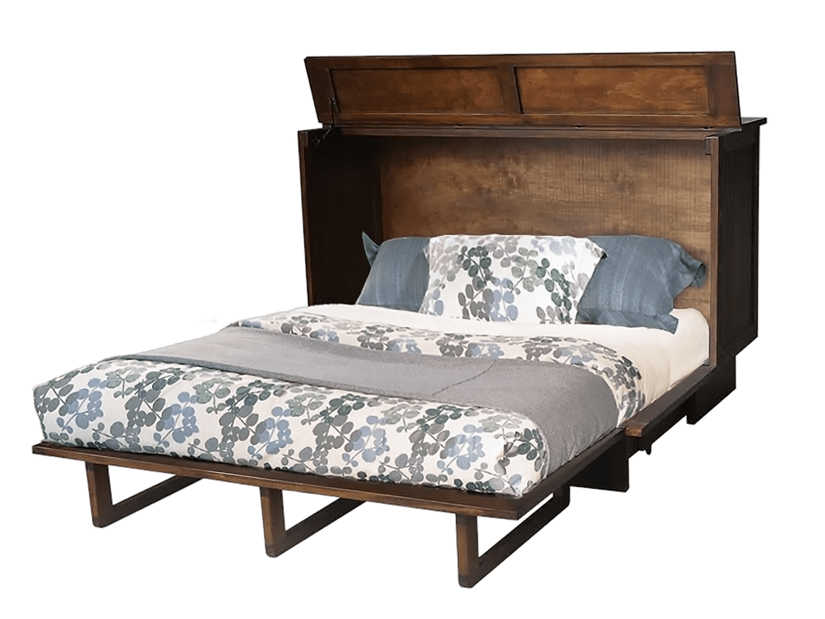 Sleep Chest Tuscany Murphy Cabinet Bed in Brushed Acacia, image 2