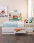 Modubox Twin Mate's Platform Storage Bed with 3 Drawers, image 1