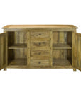 Granary 4 Drawer Sideboard