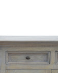 Stone Acid Wash Glazed Sideboard