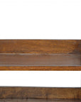 Chestnut Nordic Storage Bench