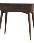 2 Drawer Walnut Hallway Console