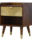Manila Gold One Drawer Nightstand