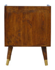 Manila Gold One Drawer Nightstand