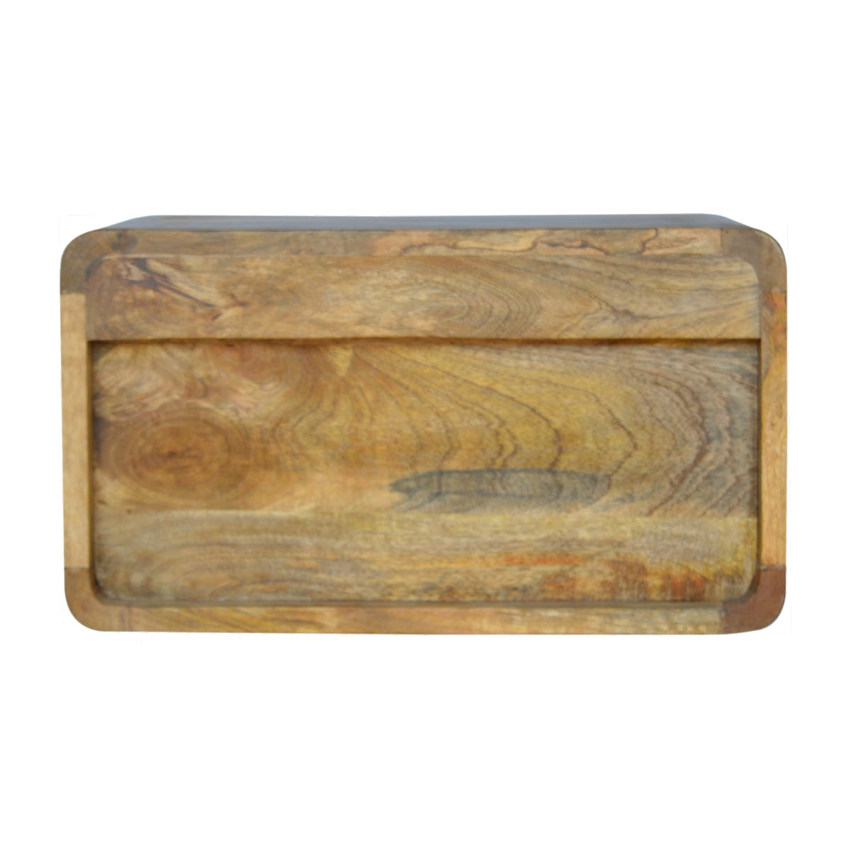 Floating Curve Open Slot Nightstand
