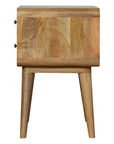 Curved Oak-ish Nightstand