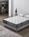 Rest Therapy 10 Inch Rejuvenate Bamboo Pocket Coil Mattress, image 1