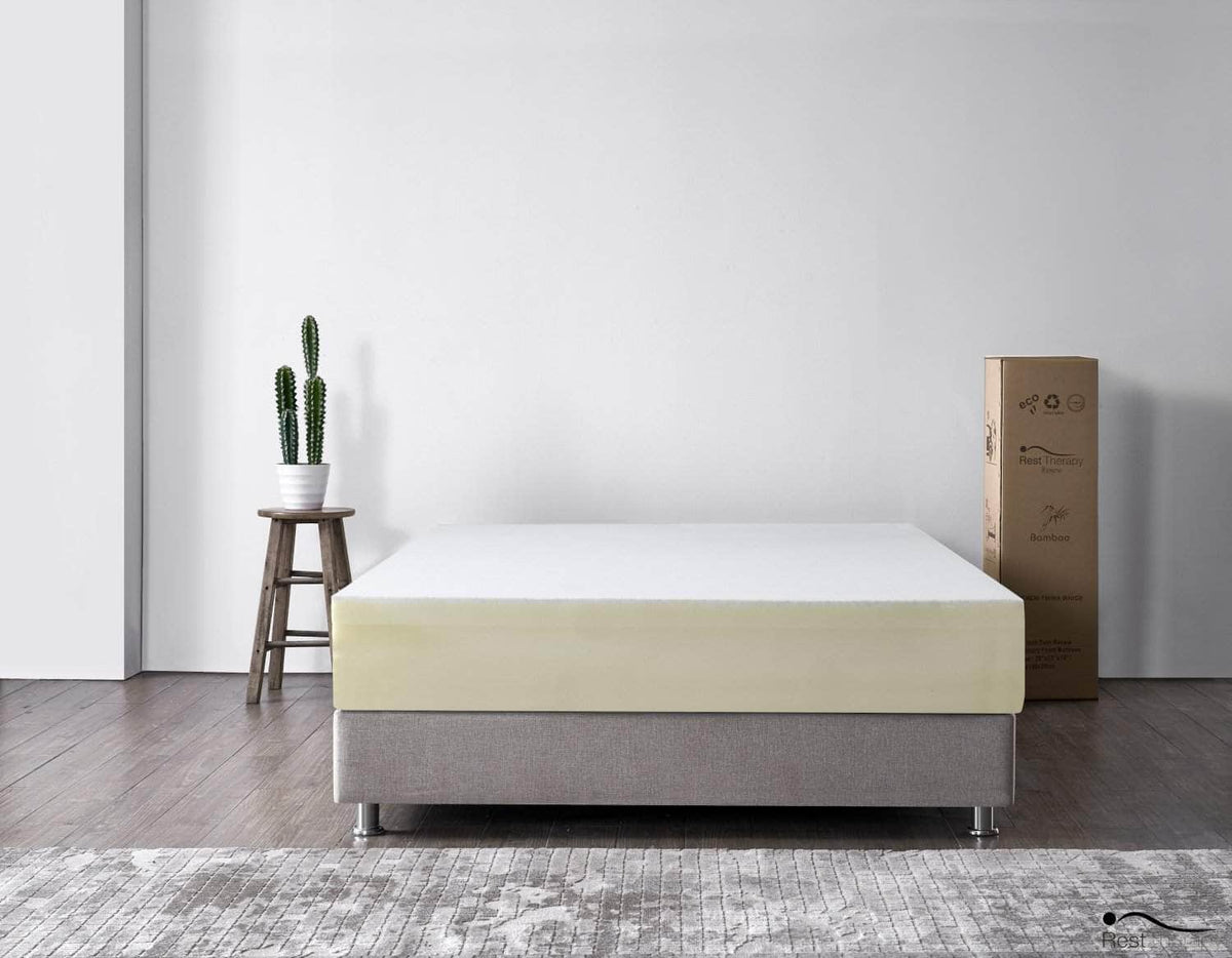 Rest Therapy 10 Inch Renew Bamboo Cool Gel Memory Foam Mattress, image 3