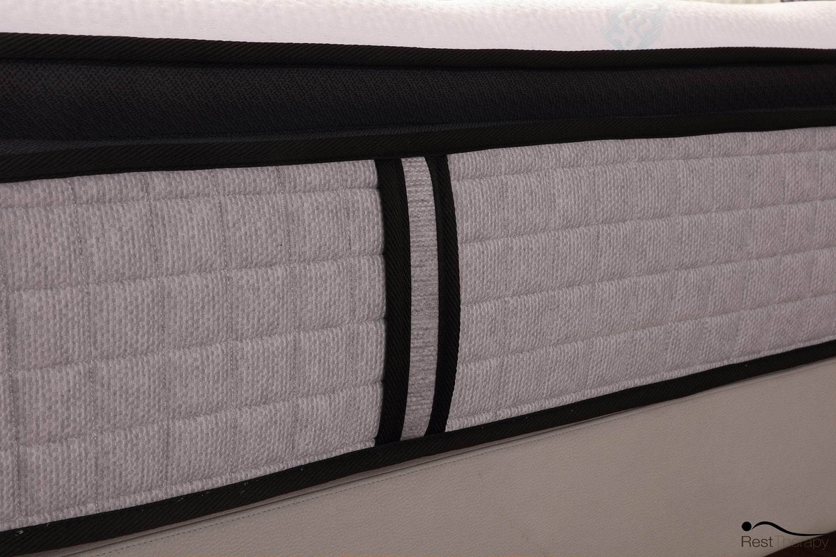 Rest Therapy 14 Inch Euphoria Cooling Pillow Top Plush Hybrid Pocket Coil Mattress with Cool Gel Memory Foam, image 15