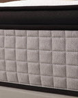 Rest Therapy 14 Inch Euphoria Cooling Pillow Top Plush Hybrid Pocket Coil Mattress with Cool Gel Memory Foam, image 14