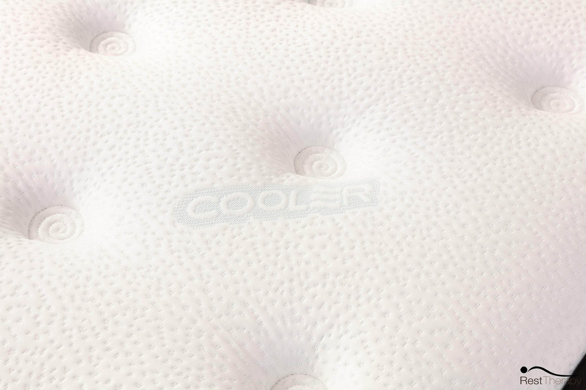 Rest Therapy 14 Inch Euphoria Cooling Pillow Top Plush Hybrid Pocket Coil Mattress with Cool Gel Memory Foam, image 6