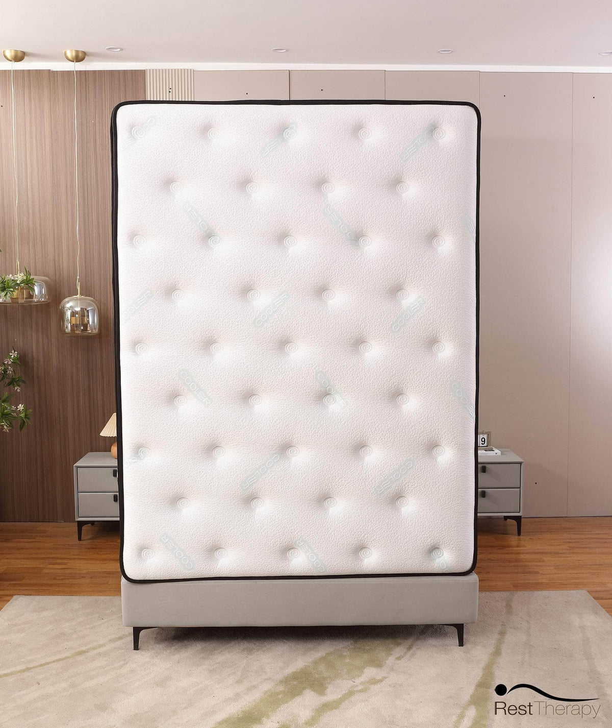 Rest Therapy 14 Inch Euphoria Cooling Pillow Top Plush Hybrid Pocket Coil Mattress with Cool Gel Memory Foam, image 18