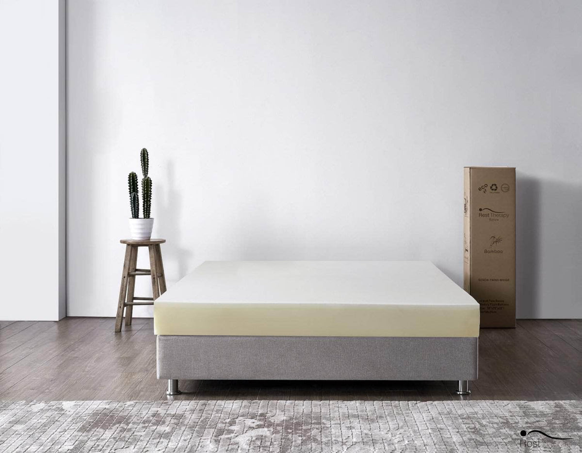 Rest Therapy 6 Inch Tranquility Bamboo Memory Foam Mattress, image 3